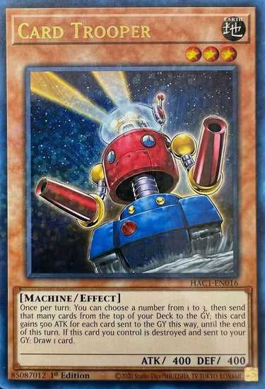 Card Trooper (Duel Terminal) | HAC1-EN016